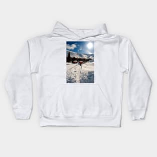 Canadian Rocky Mountains Icefields Parkway Canada Kids Hoodie